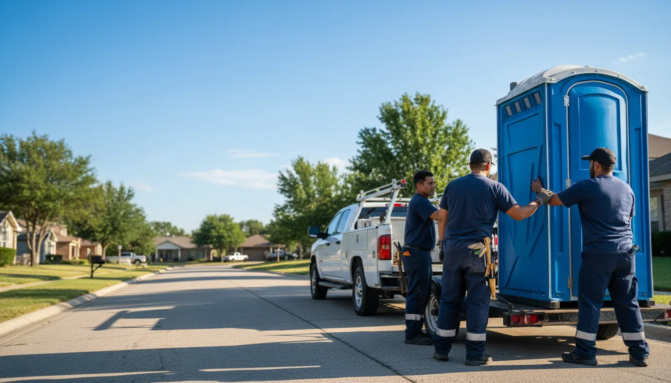 Portable Toilet Rental in Columbiaville, MI near me
